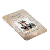 犬追悼磁石 マグネット (右側)