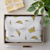 犬遊が積み重なった紅葉 – かわいい秋 薄葉紙 (ギフト)