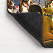犬遊のトランプのポーカー、C.M.クーリッジ、 マウスパッド (コーナー)