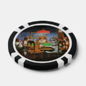犬遊のトランプのポーカーby C.M. Coolidge ポーカーチップ (シングル)