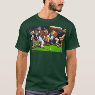 犬遊のプール1 Tシャツ