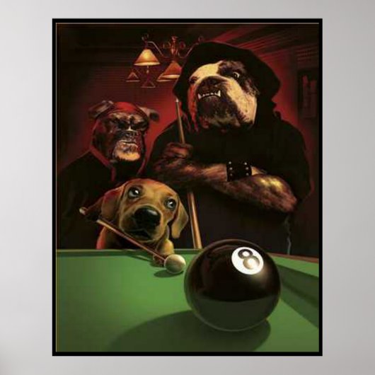 犬遊のプール – The Eightball ポスター (正面)