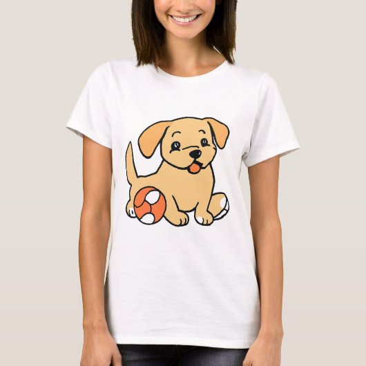犬遊のボール Tシャツ (正面)