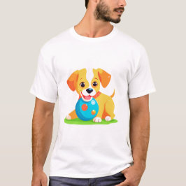 犬遊のボール Tシャツ
