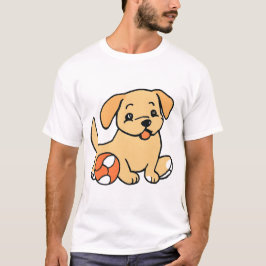 犬遊のボール Tシャツ