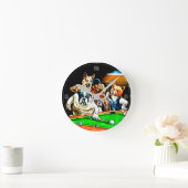 犬遊の池 ラウンド壁時計 (ホーム)