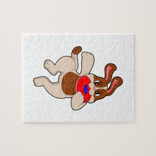 犬遊の ジグソーパズル (横)