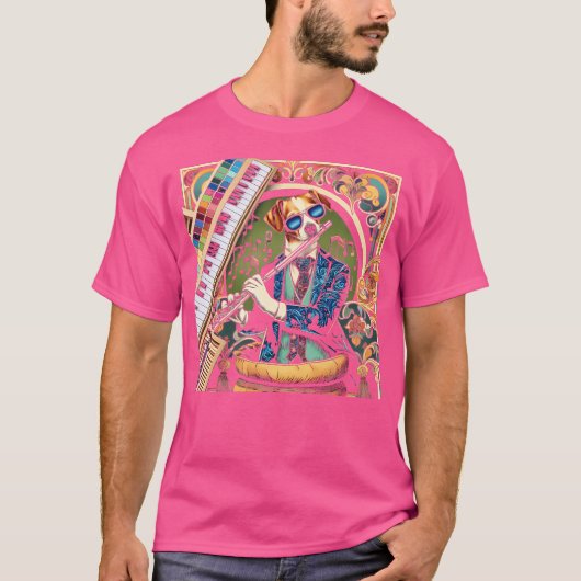犬遊笛 Tシャツ (正面)
