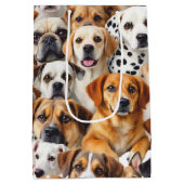 犬違うの品種 ミディアムペーパーバッグ (裏面)