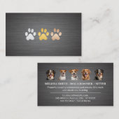 犬違う種 | ドギー・ポーズ 名刺 (正面/裏面)