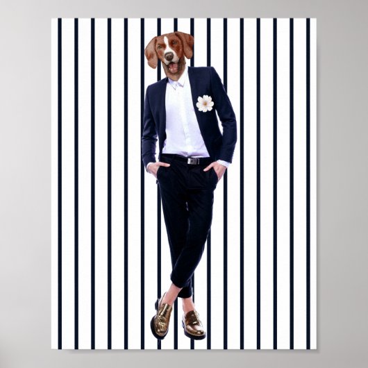 犬頭人間体 ポスター (正面)