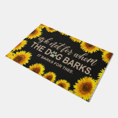 犬頼は誰に対しても吠えぬ ドアマット (アングル)