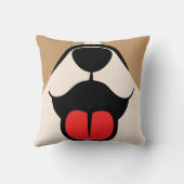 犬顔 クッション (裏面)