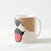 犬顔 コーヒーマグカップ (正面右)