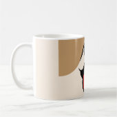 犬顔 コーヒーマグカップ (左)