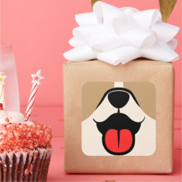 犬顔 スクエアシール