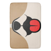 犬顔 バスマット (正面縦)