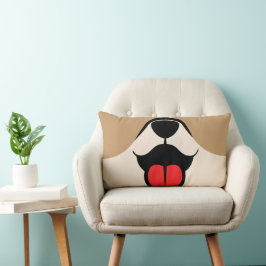 犬顔 ランバークッション