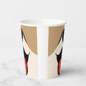 犬顔 紙コップ (左)