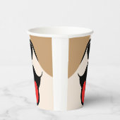 犬顔 紙コップ (右)