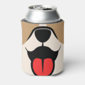 犬顔 缶クーラー (缶裏面)