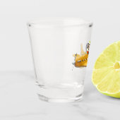 犬飛んでいるとの冒険 ショットグラス (左)