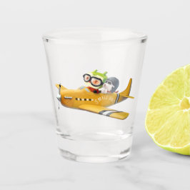 犬飛んでいるとの冒険 ショットグラス