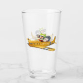 犬飛んでいるとの冒険 タンブラーグラス (裏面)