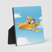 犬飛んでいるとの冒険 フォトプラーク (正面)