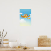 犬飛んでいるとの冒険 ポスター (キッチン)