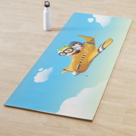 犬飛んでいるとの冒険 ヨガマット