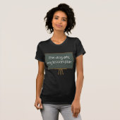 犬食べのレッスン Tシャツ (正面フル)