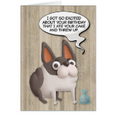 犬食べの誕生日 (正面)