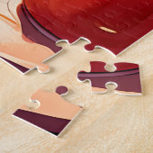 犬食べ物のスパゲティ ジグソーパズル (側面)