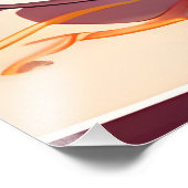 犬食べ物のスパゲティ フォトプリント            (角)