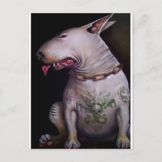 犬食べ猫 ポストカード