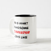 犬飼育家素晴らし、 ツートーンマグカップ (正面左)