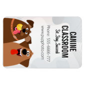 犬養成カスタム業 マグネット (横)