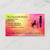 犬養成カラフル名刺 名刺 (正面)