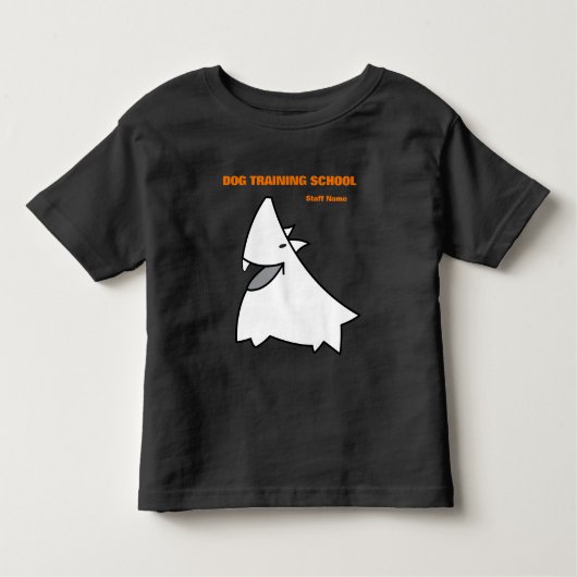 犬養成スタッフ トドラーTシャツ (正面)