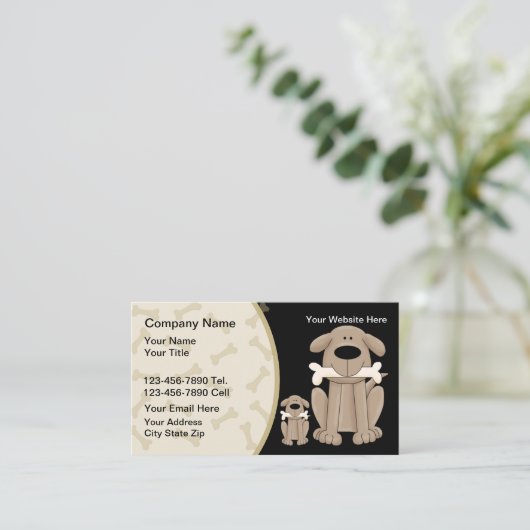 犬養成名刺 名刺 (スタンド正面)