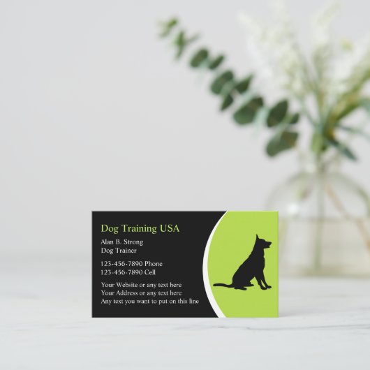 犬養成名刺 名刺 (スタンド正面)