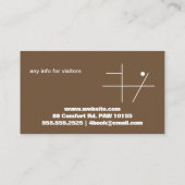 犬養成所 名刺 (裏面)