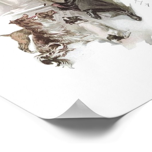 犬馬ポスター ポスター (角)