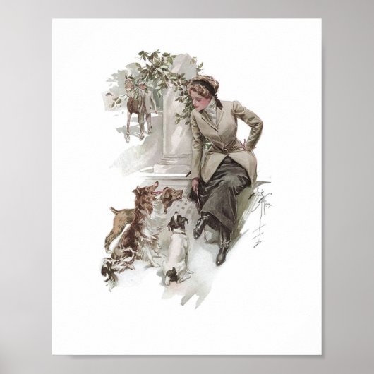 犬馬ポスター ポスター (正面)