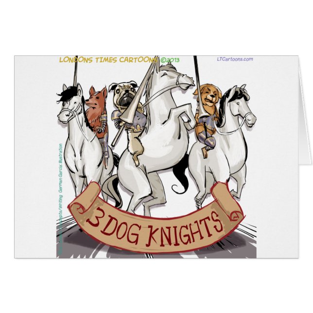 犬騎士道おもしろい漫画 (正面横)