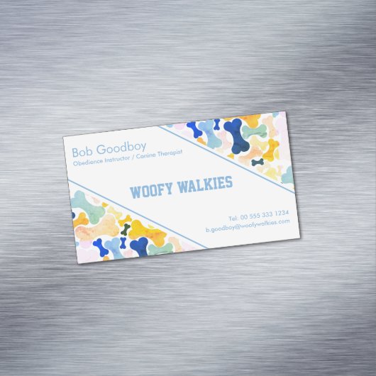 犬骨デザイン事務用文房具名刺 マグネット名刺 (インサイチュ)