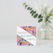 犬骨デザイン文房具 スクエア名刺 (スタンド正面)