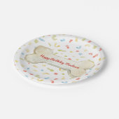 犬骨誕生会 ペーパープレート (アングル)