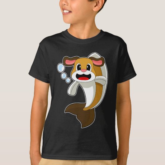 犬魚 Tシャツ (正面)